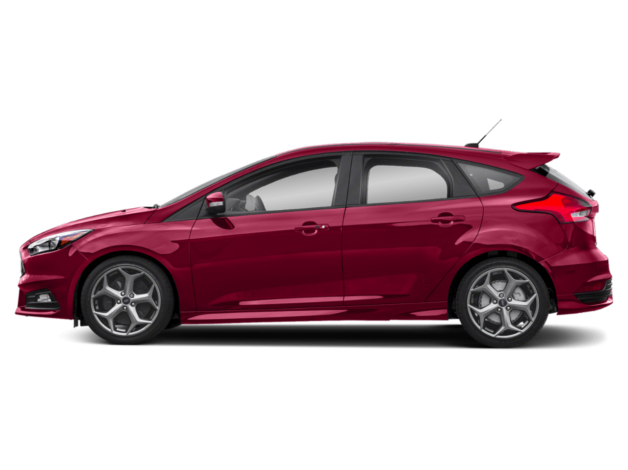 2018 Ford Focus ST Hatch - Profile, facing to the left
