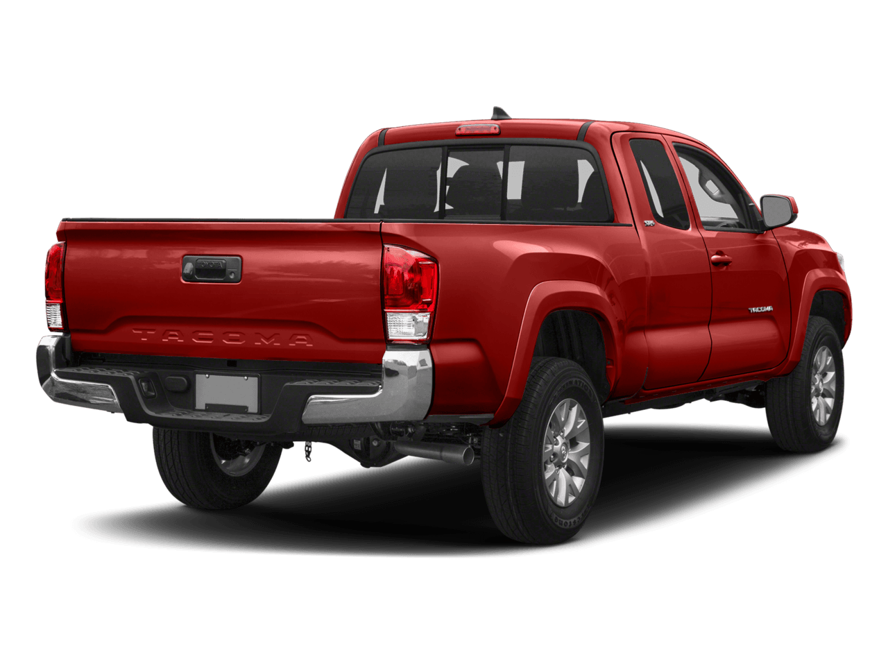 2018 Toyota Tacoma SR5 - Rear 3/4, facing to the right