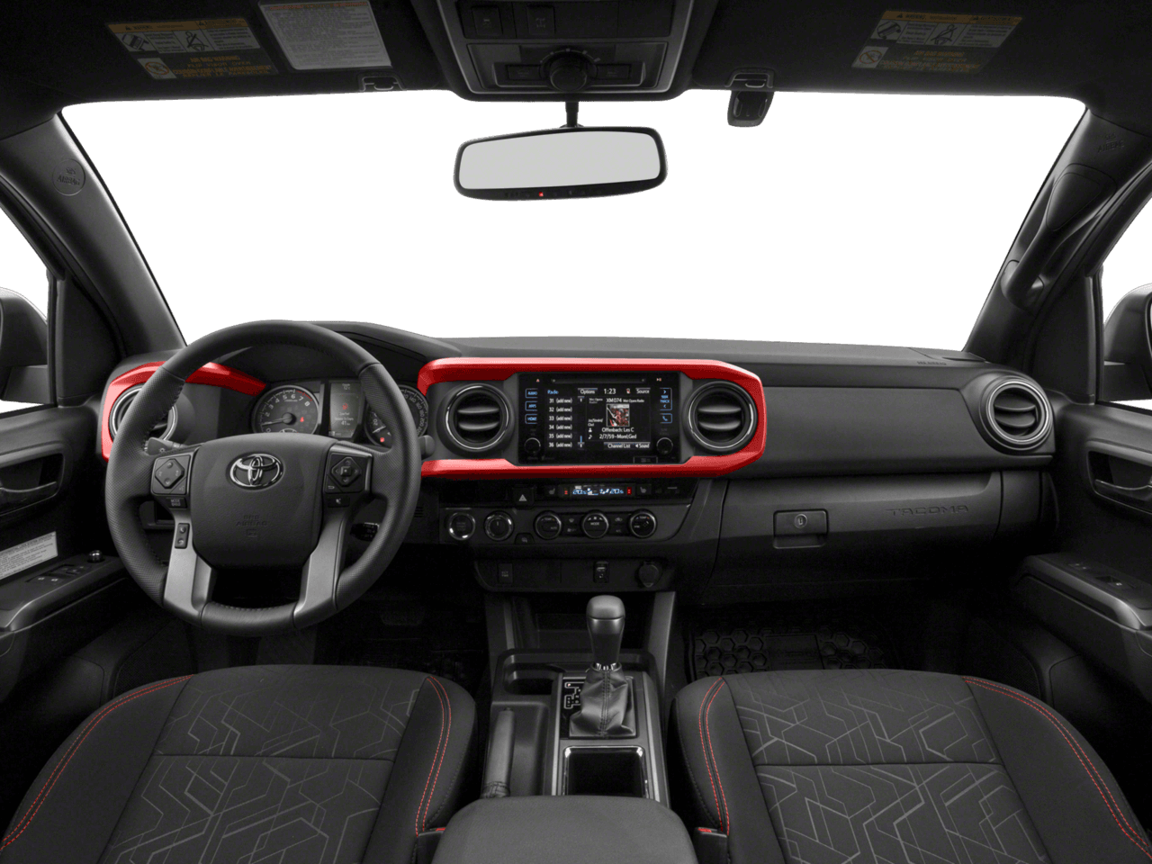 2018 Toyota Tacoma TRD Off Road - Interior Full Dash Basic
