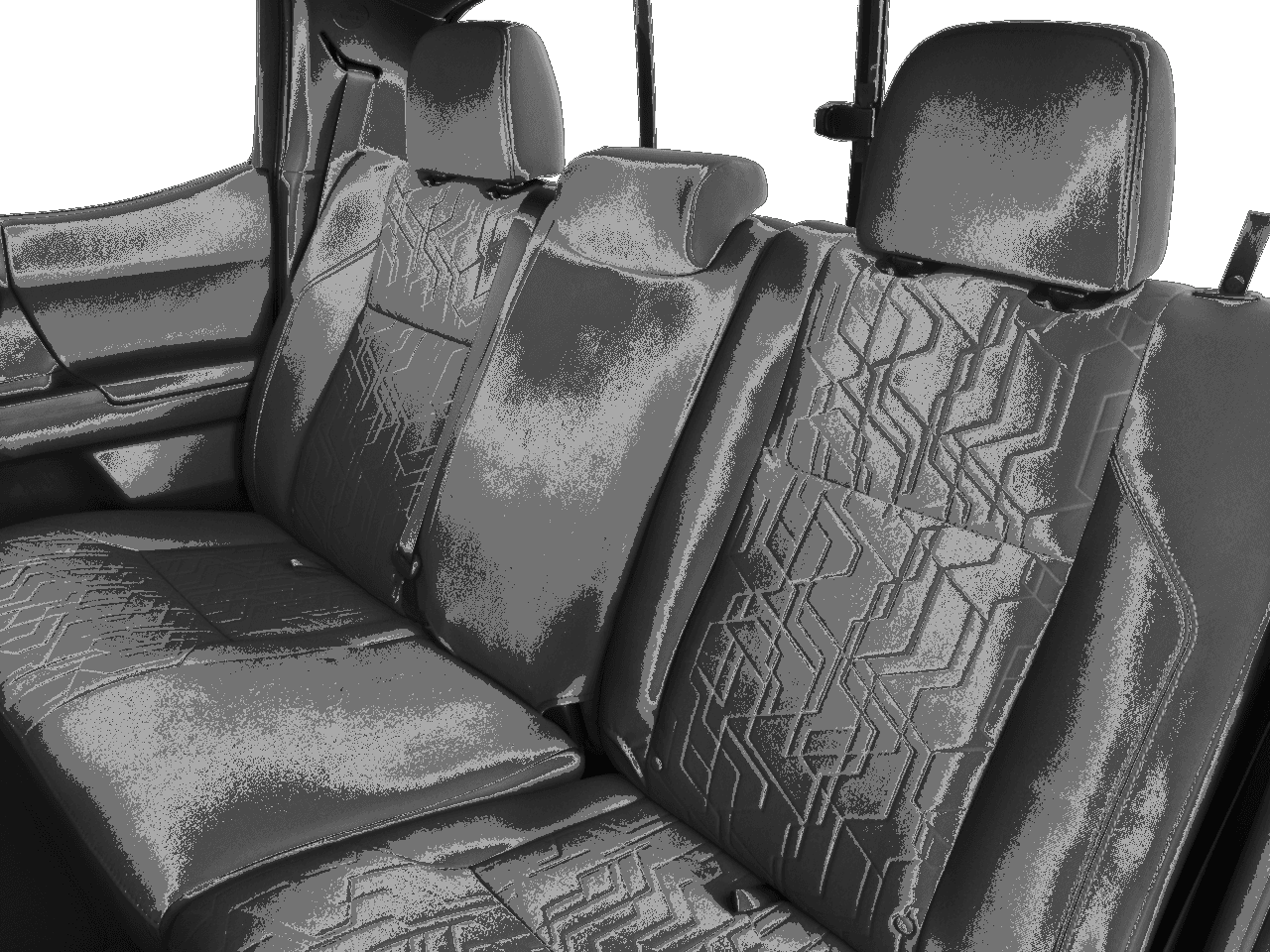 2018 Toyota Tacoma TRD Sport - Interior Rear seats