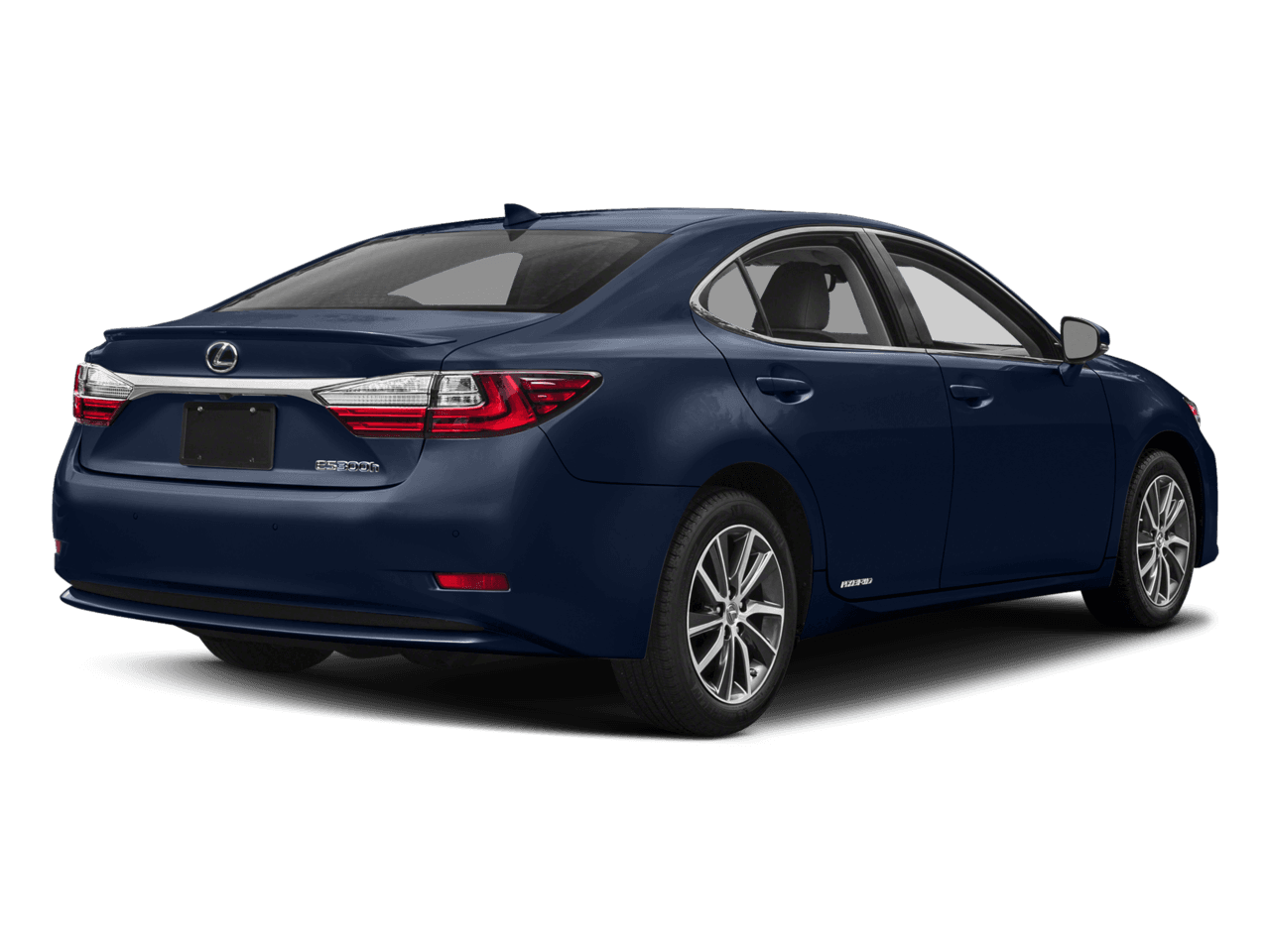 2018 Lexus ES ES 300h - Rear 3/4, facing to the right