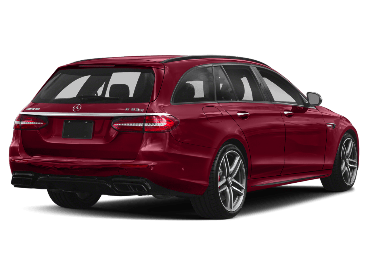 2018 Mercedes-Benz E-Class AMG E 63 S - Rear 3/4, facing to the right