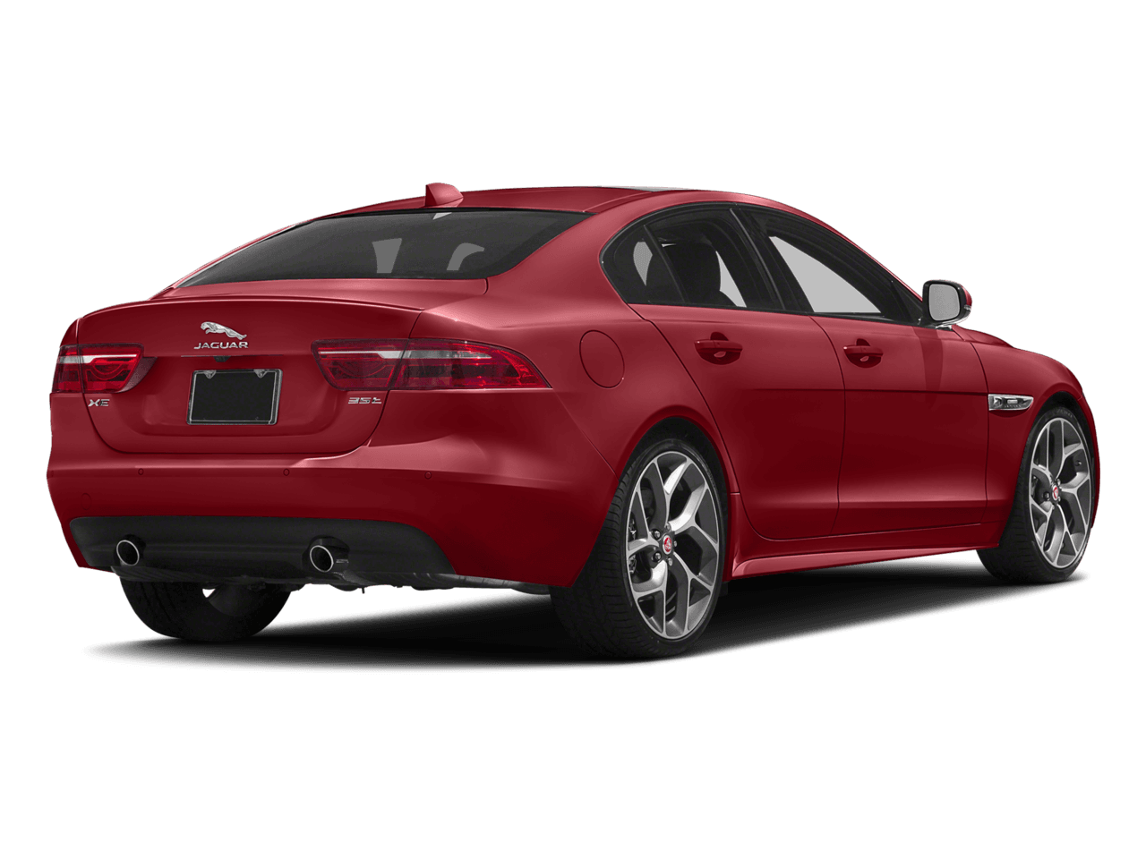 2018 Jaguar XE 30t R-Sport - Rear 3/4, facing to the right