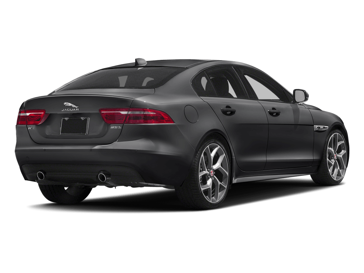 2018 Jaguar XE 30t R-Sport - Rear 3/4, facing to the right