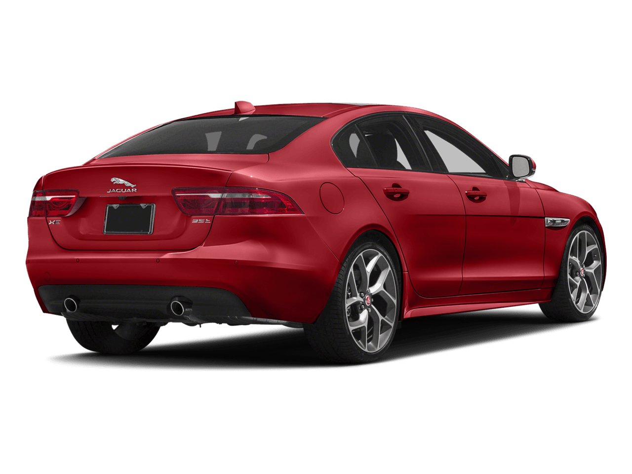 2018 Jaguar XE 30t R-Sport - Rear 3/4, facing to the right