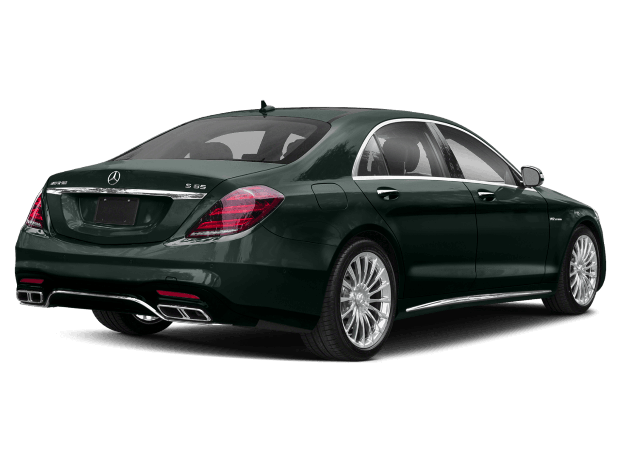 2018 Mercedes-Benz S-Class AMG S 65 - Rear 3/4, facing to the right