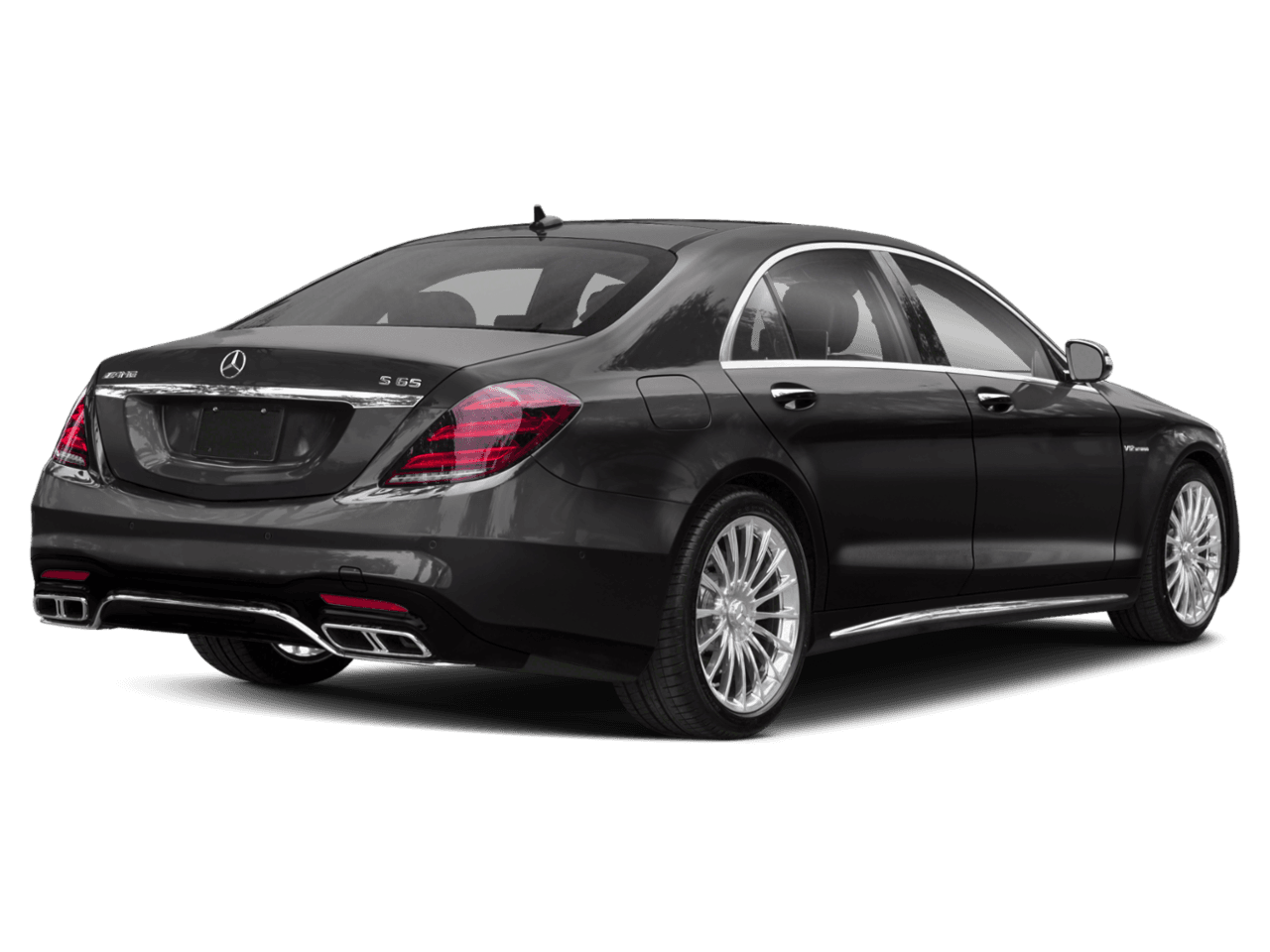 2018 Mercedes-Benz S-Class AMG S 65 - Rear 3/4, facing to the right