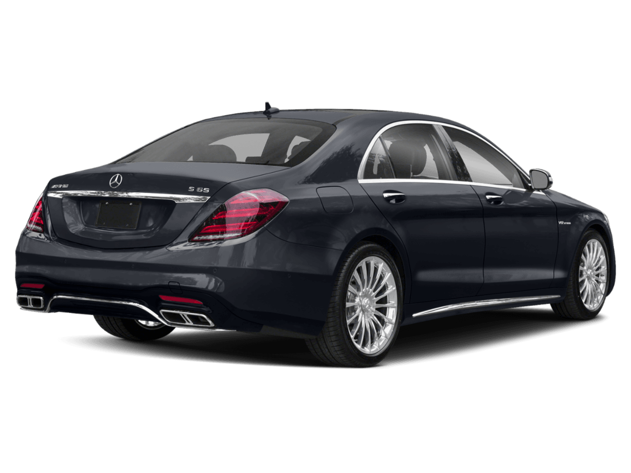 2018 Mercedes-Benz S-Class AMG S 65 - Rear 3/4, facing to the right