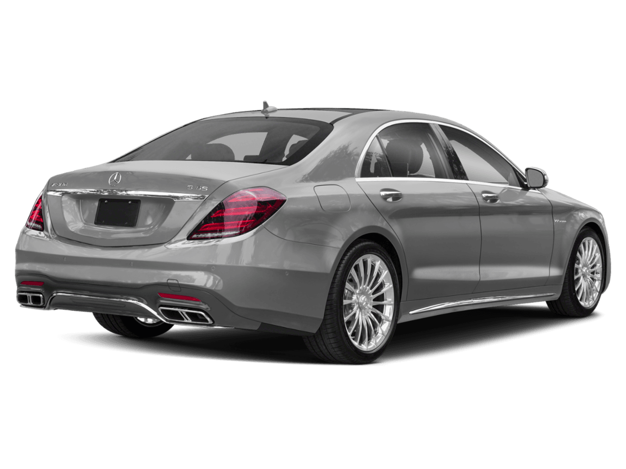 2018 Mercedes-Benz S-Class AMG S 65 - Rear 3/4, facing to the right