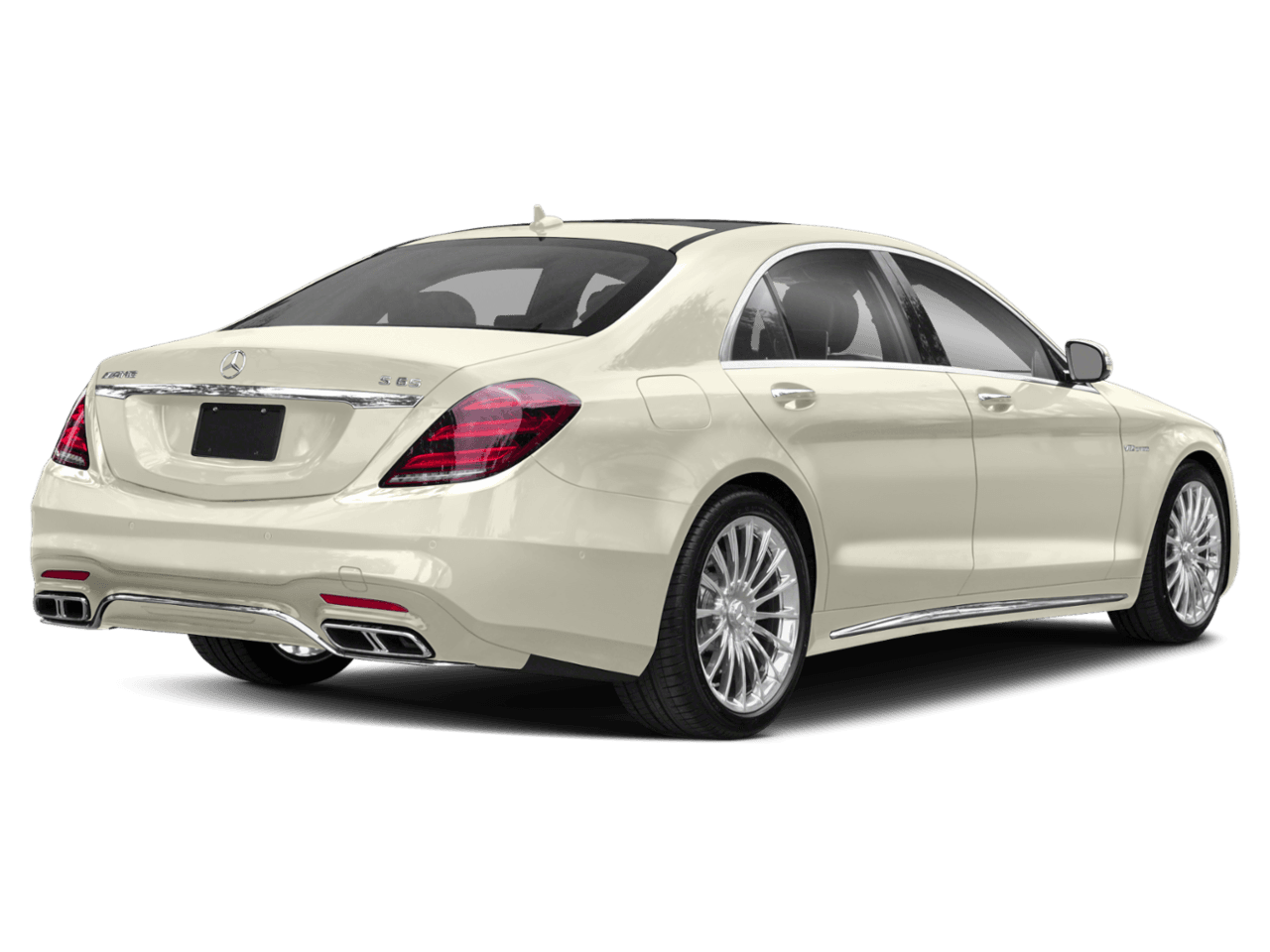 2018 Mercedes-Benz S-Class AMG S 65 - Rear 3/4, facing to the right