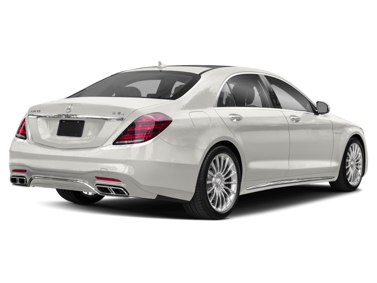 2018 Mercedes-Benz S-Class AMG S 65 - Rear 3/4, facing to the right