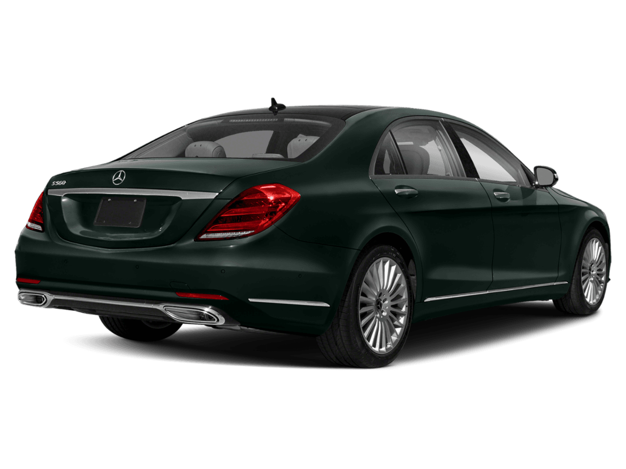 2018 Mercedes-Benz S-Class S 560 - Rear 3/4, facing to the right