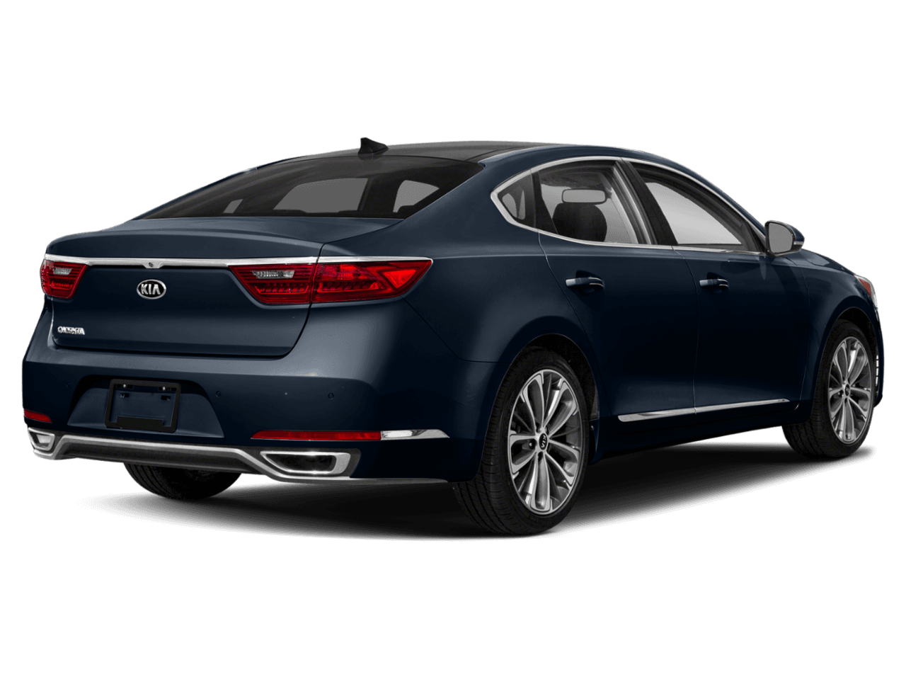 2018 Kia Cadenza Technology - Rear 3/4, facing to the right