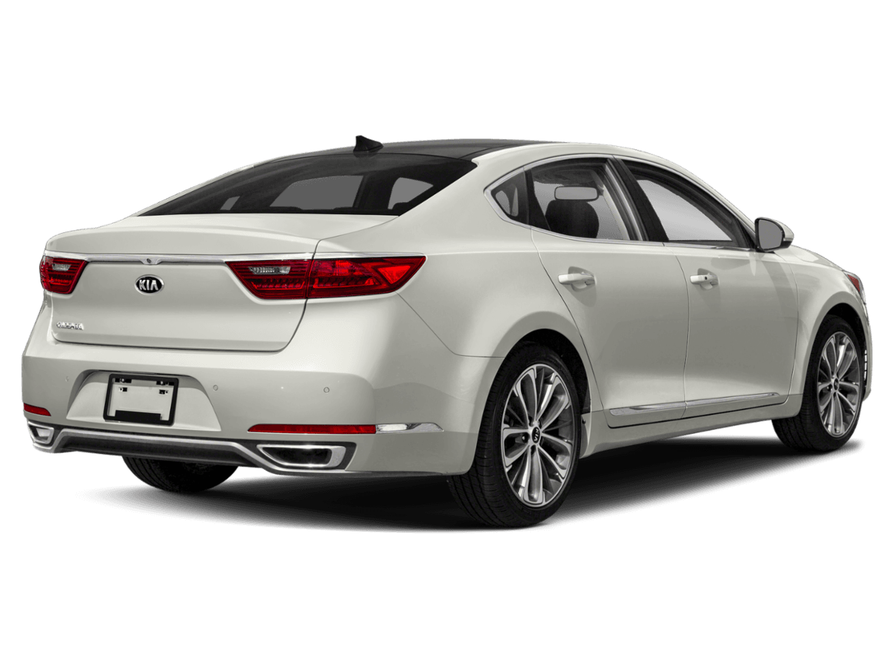 2018 Kia Cadenza Technology - Rear 3/4, facing to the right