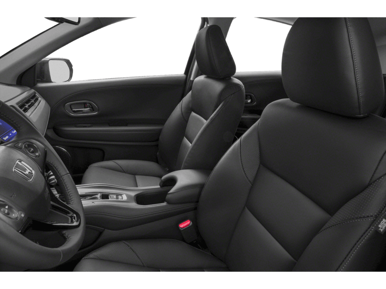 2018 Honda HR-V EX-L Navi - Interior Driver's Side with Door Open, Front Seat Feature