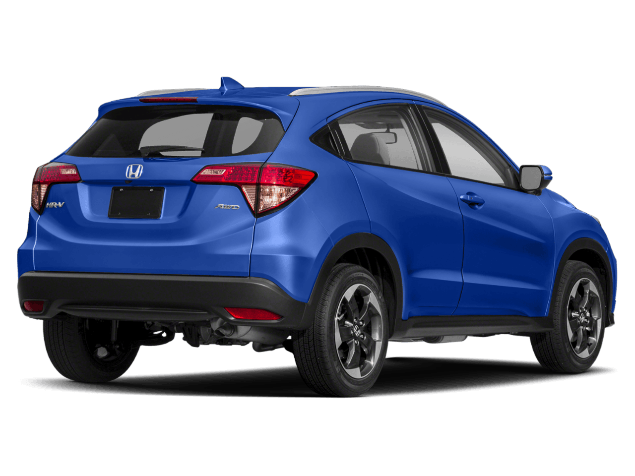 2018 Honda HR-V EX-L Navi - Rear 3/4, facing to the right