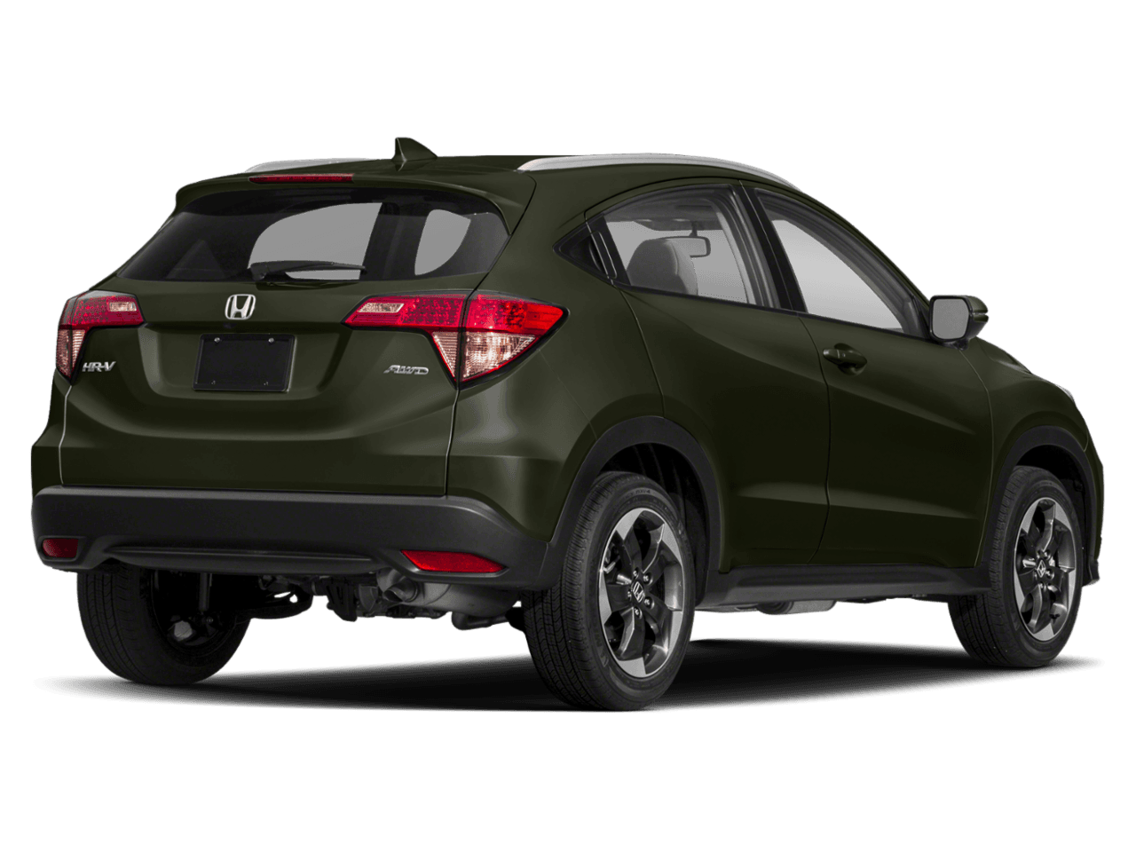 2018 Honda HR-V EX-L Navi - Rear 3/4, facing to the right