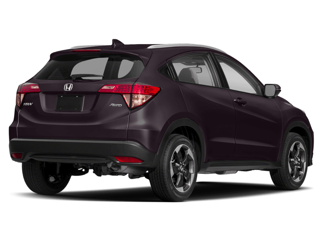 2018 Honda HR-V EX-L Navi - Rear 3/4, facing to the right