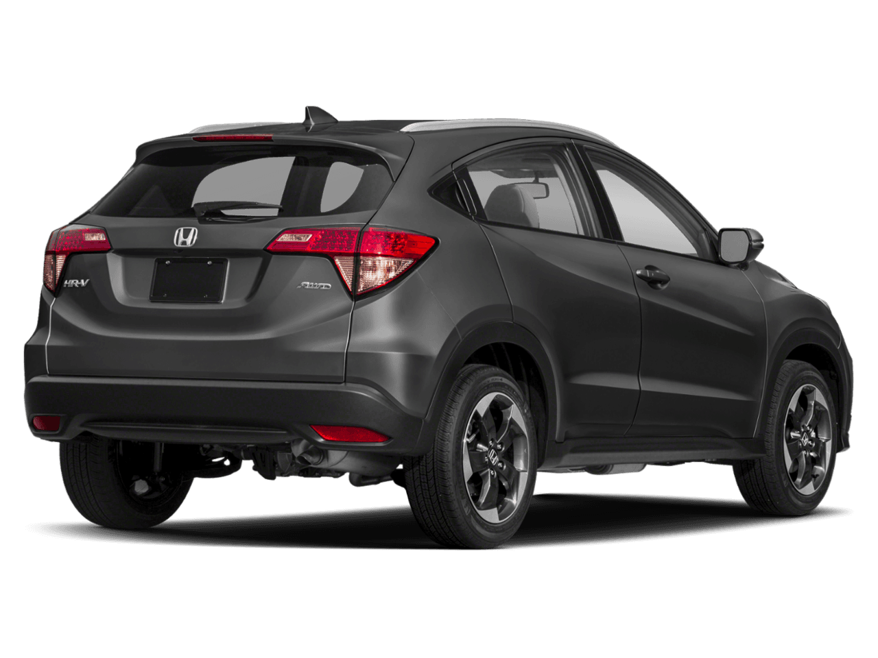 2018 Honda HR-V EX-L Navi - Rear 3/4, facing to the right
