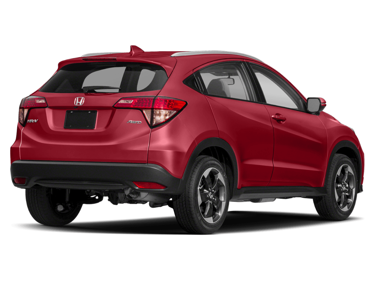 2018 Honda HR-V EX-L Navi - Rear 3/4, facing to the right