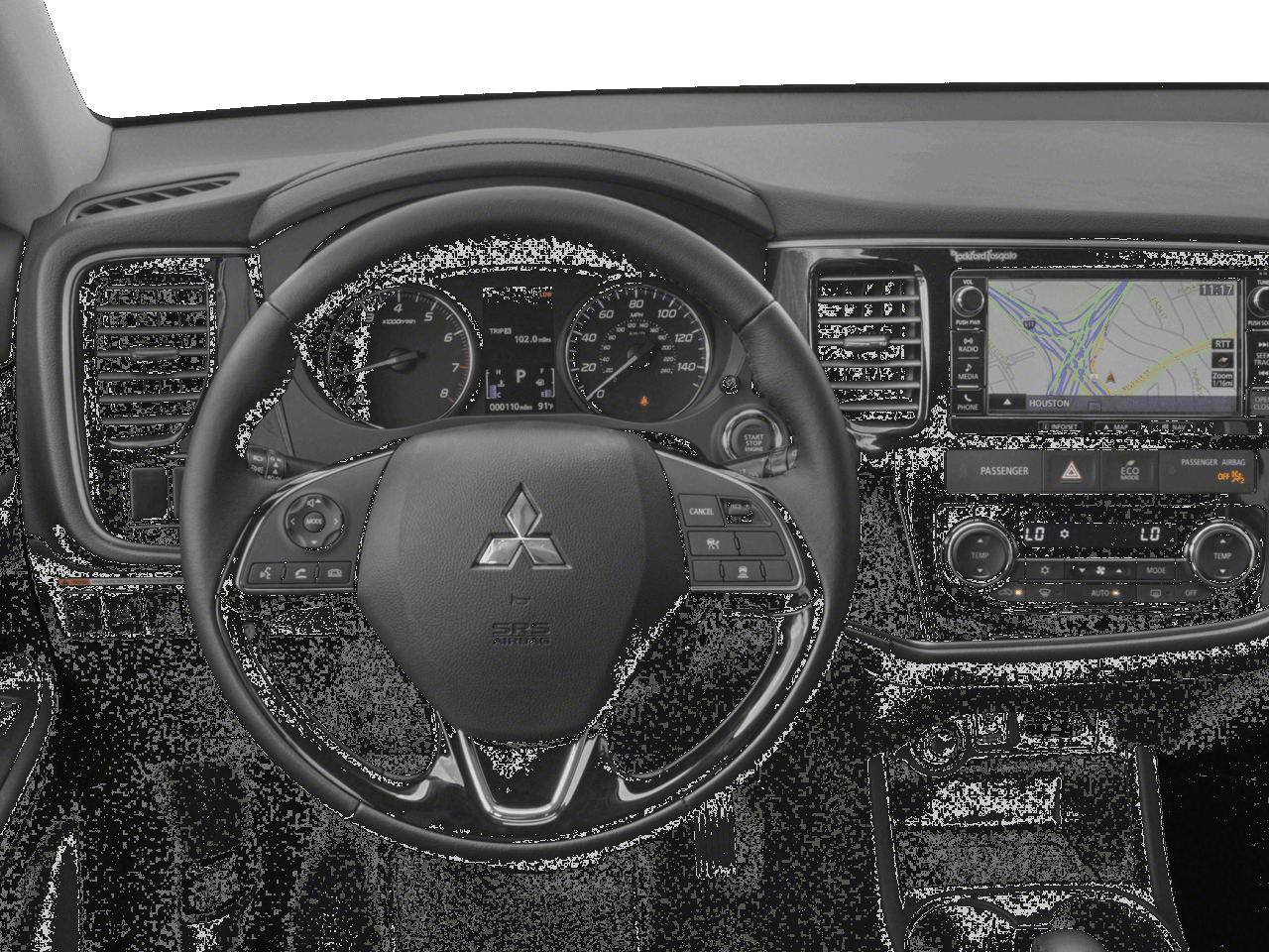 2018 Mitsubishi Outlander LE - Interior Drivers Dash