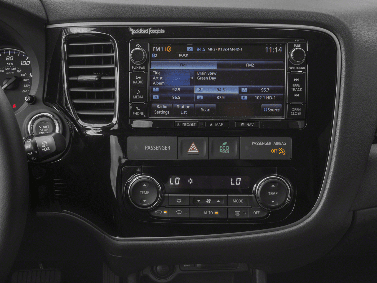 2018 Mitsubishi Outlander LE - Interior Stereo System