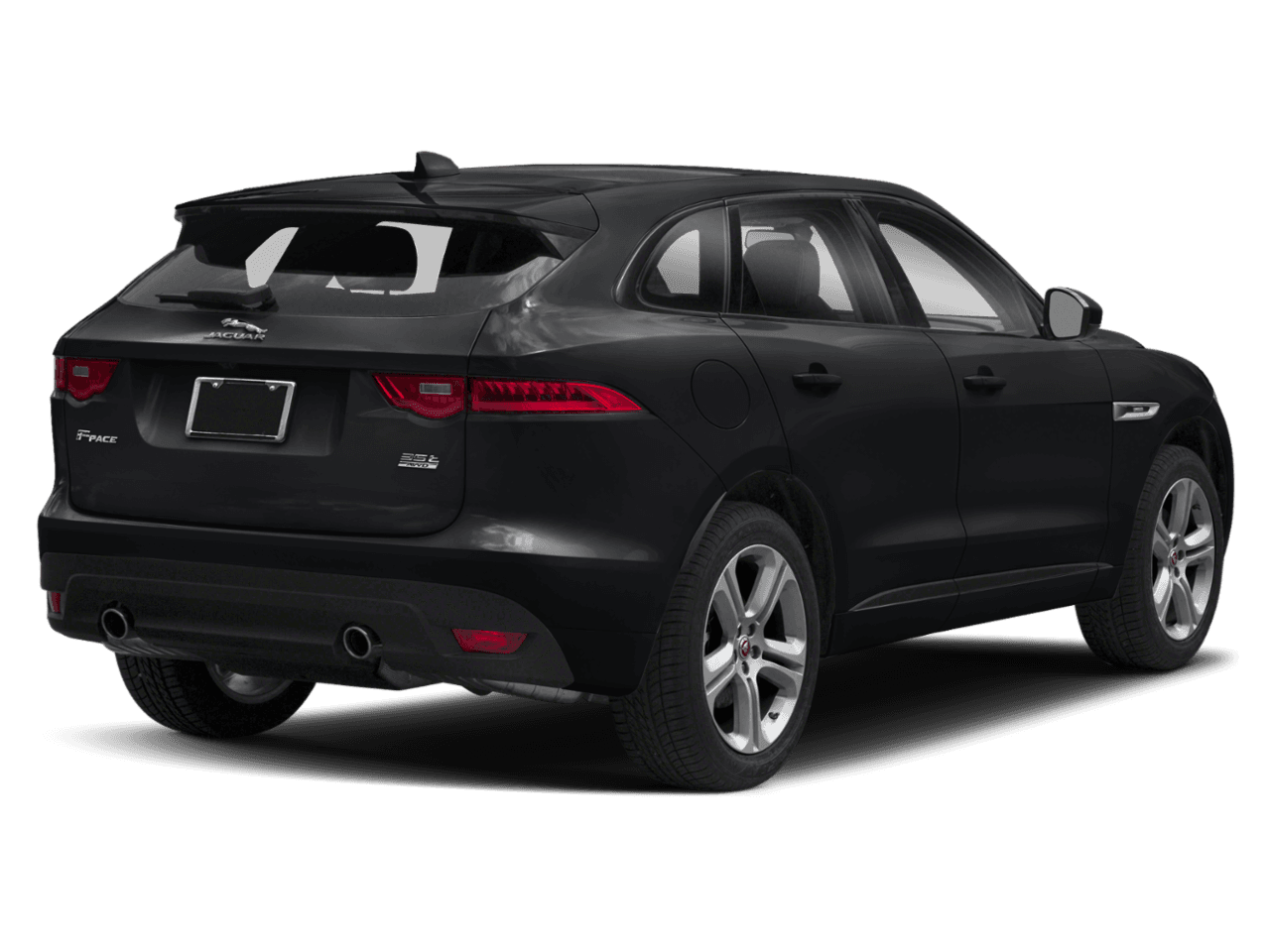 2018 Jaguar F-PACE 30t R-Sport - Rear 3/4, facing to the right