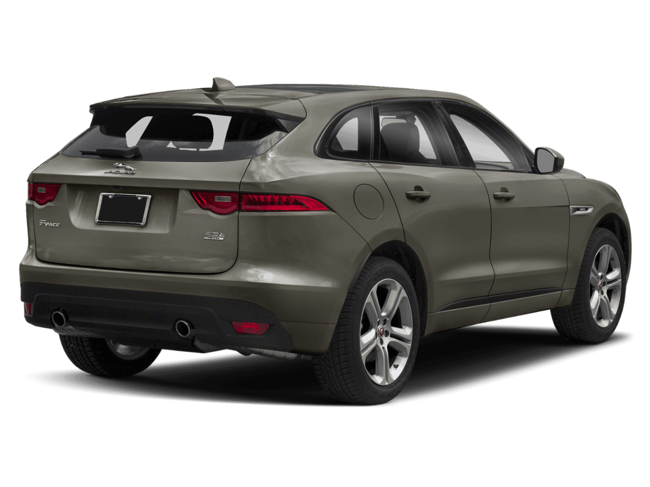 2018 Jaguar F-PACE 30t R-Sport - Rear 3/4, facing to the right