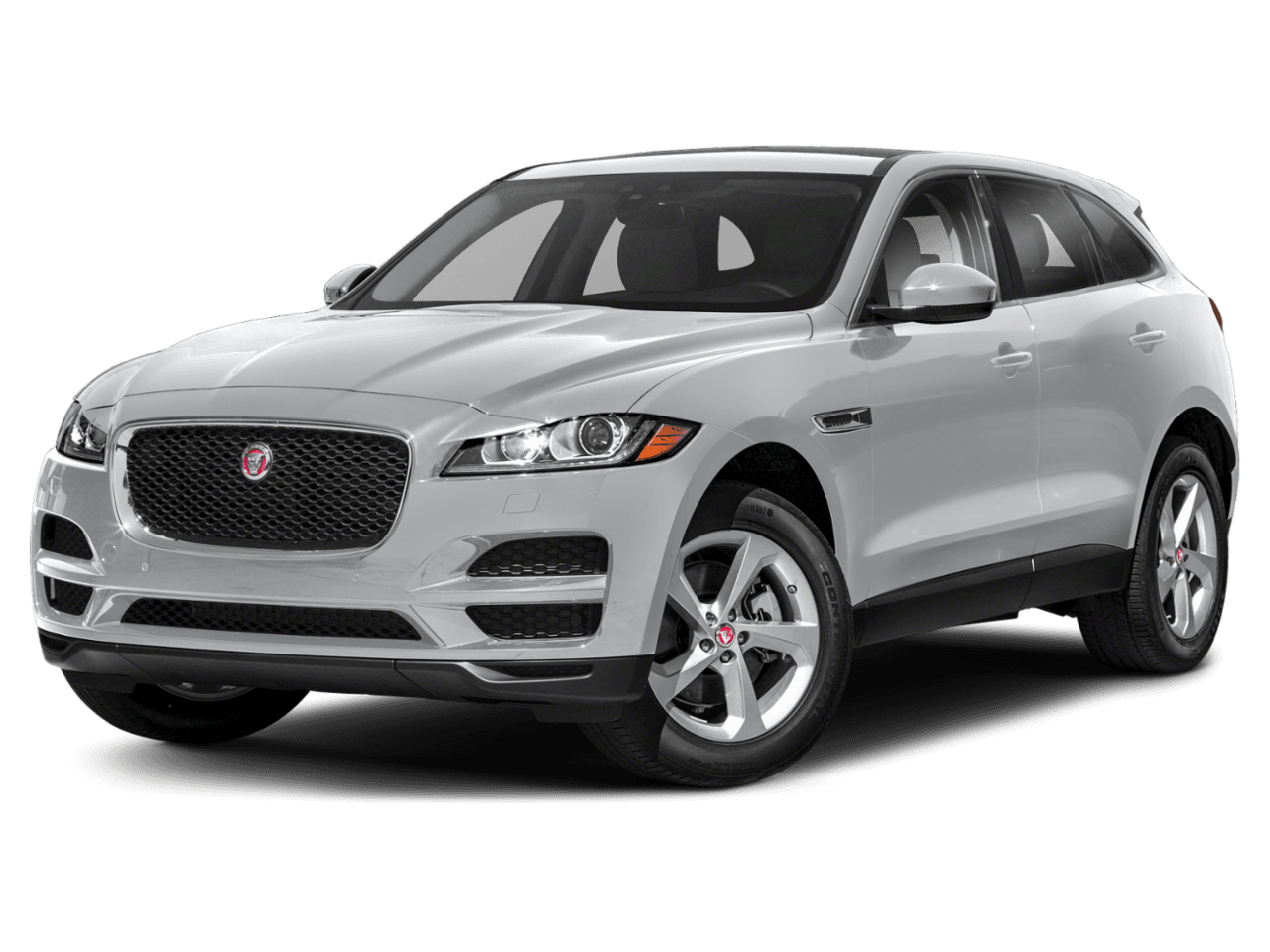 2018 Jaguar F-PACE 30t Portfolio - Front 3/4, facing to the left