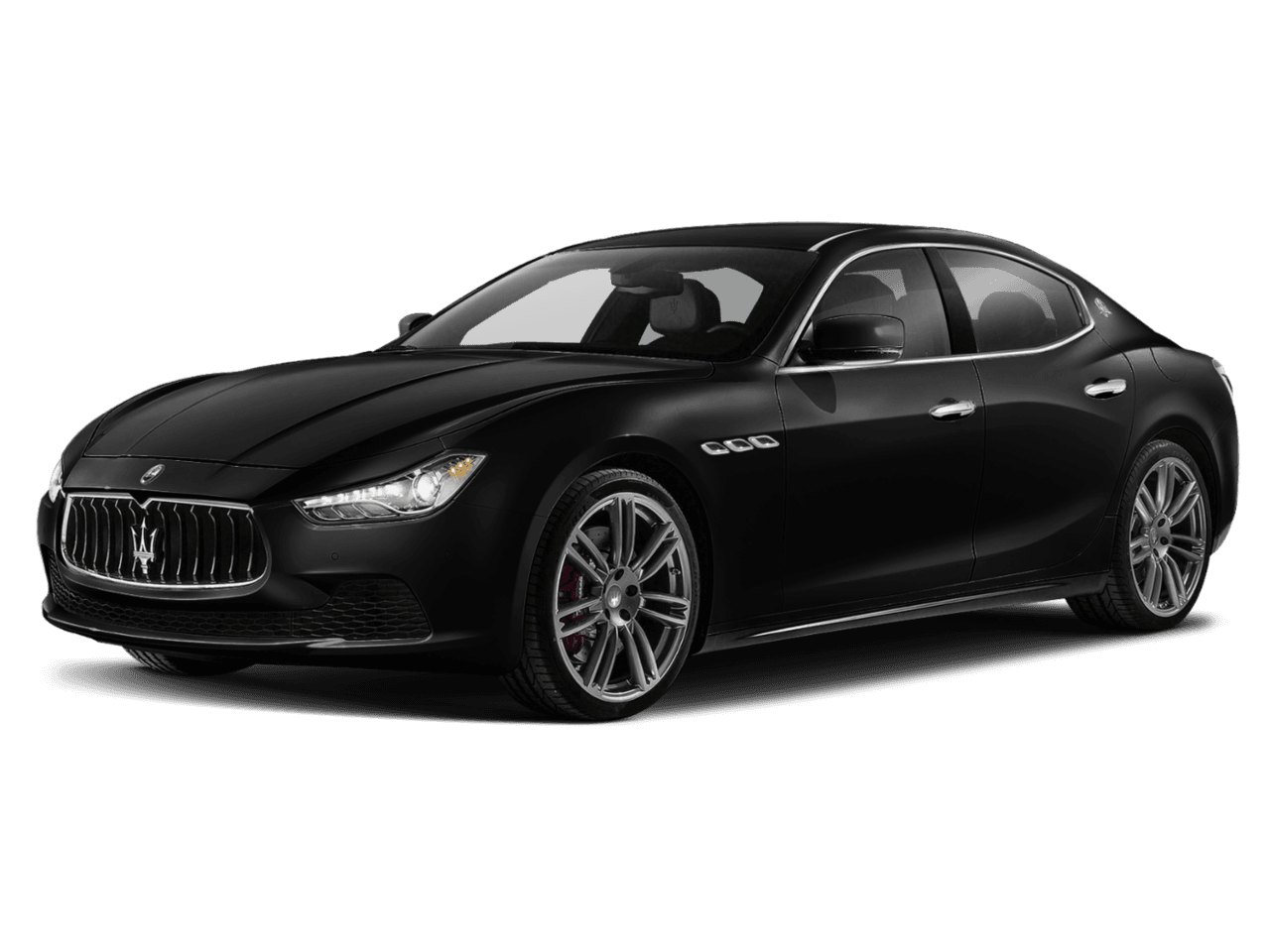2018 Maserati Ghibli S GranLusso - Front 3/4, facing to the left