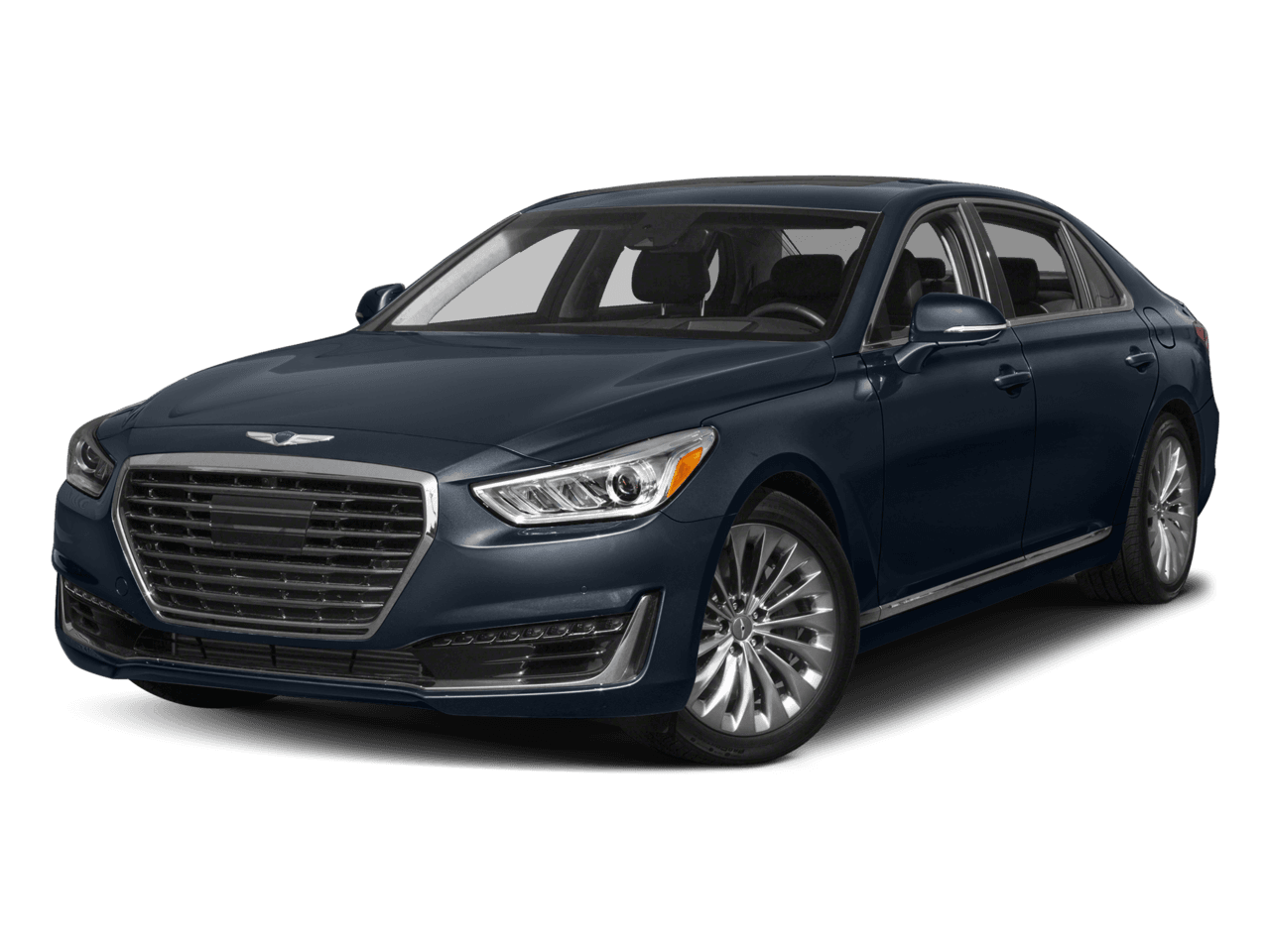 2018 Genesis G90 3.3T Premium - Front 3/4, facing to the left