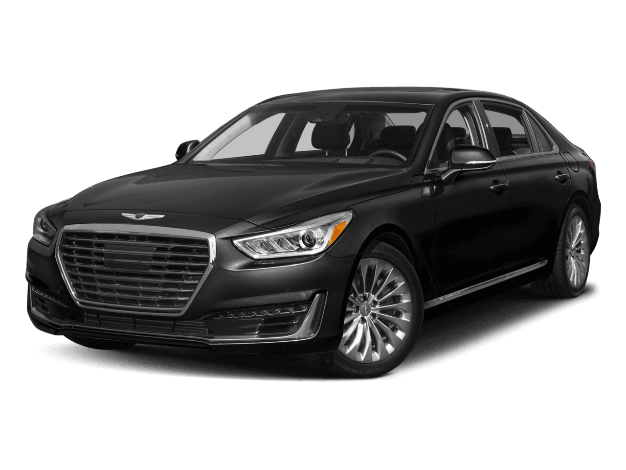 2018 Genesis G90 5.0L Ultimate - Front 3/4, facing to the left