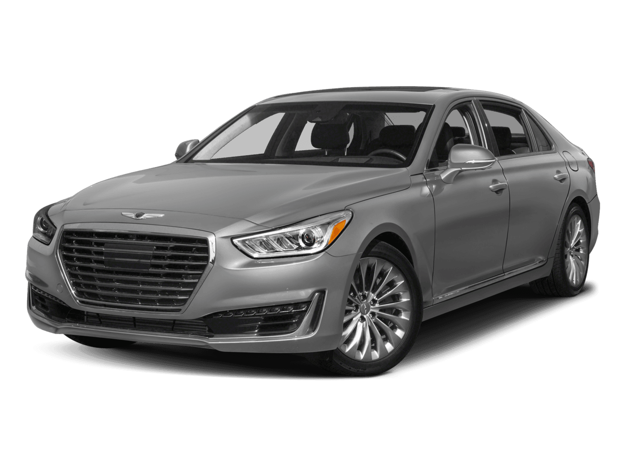 2018 Genesis G90 5.0L Ultimate - Front 3/4, facing to the left