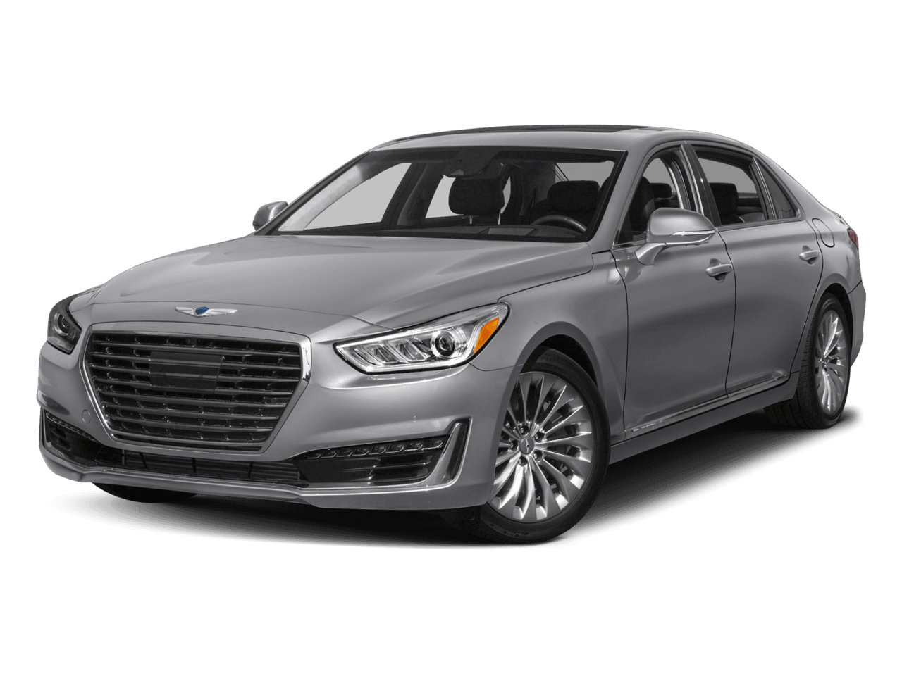 2018 Genesis G90 5.0L Ultimate - Front 3/4, facing to the left