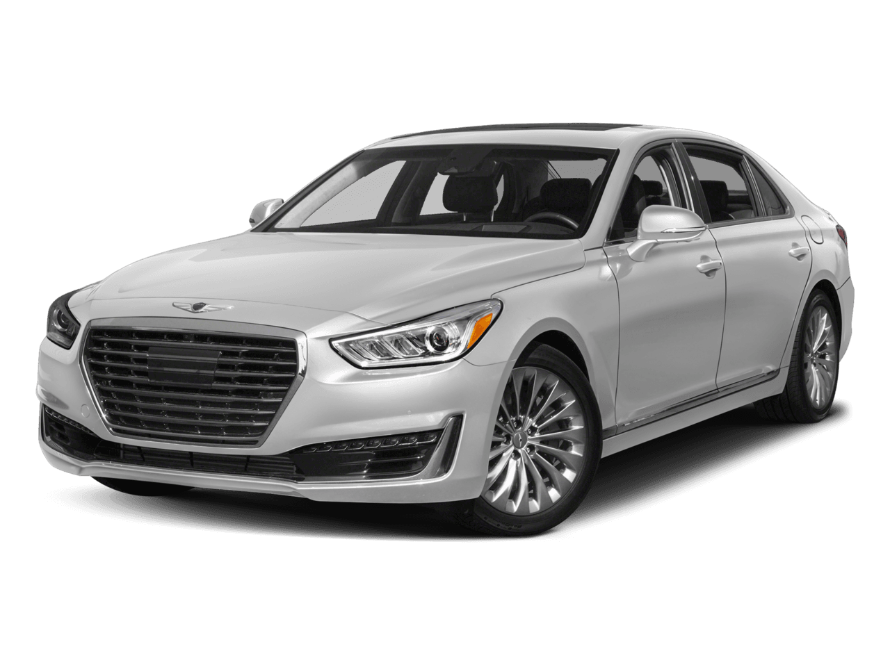2018 Genesis G90 5.0L Ultimate - Front 3/4, facing to the left