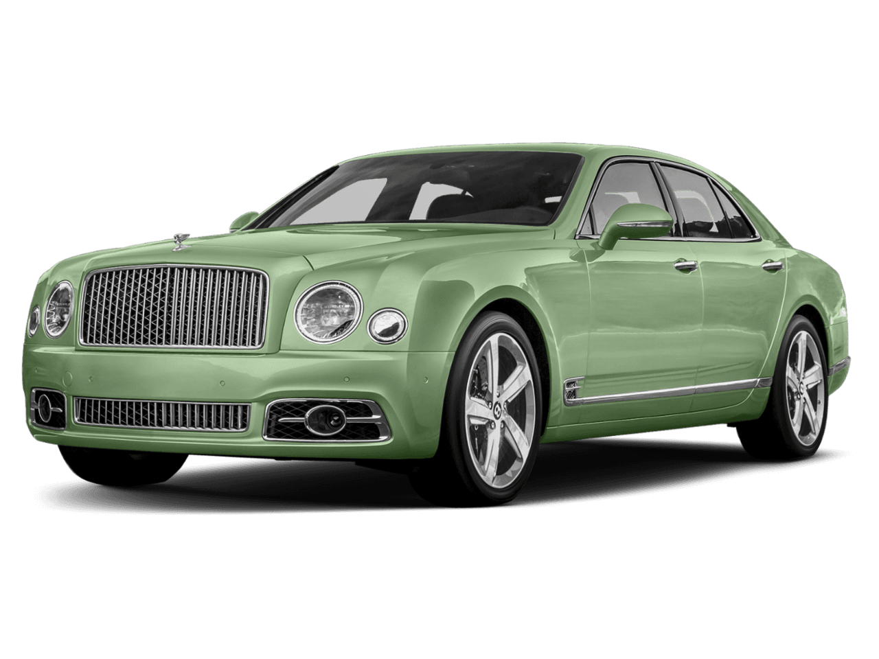 2018 Bentley Mulsanne Speed - Front 3/4, facing to the left