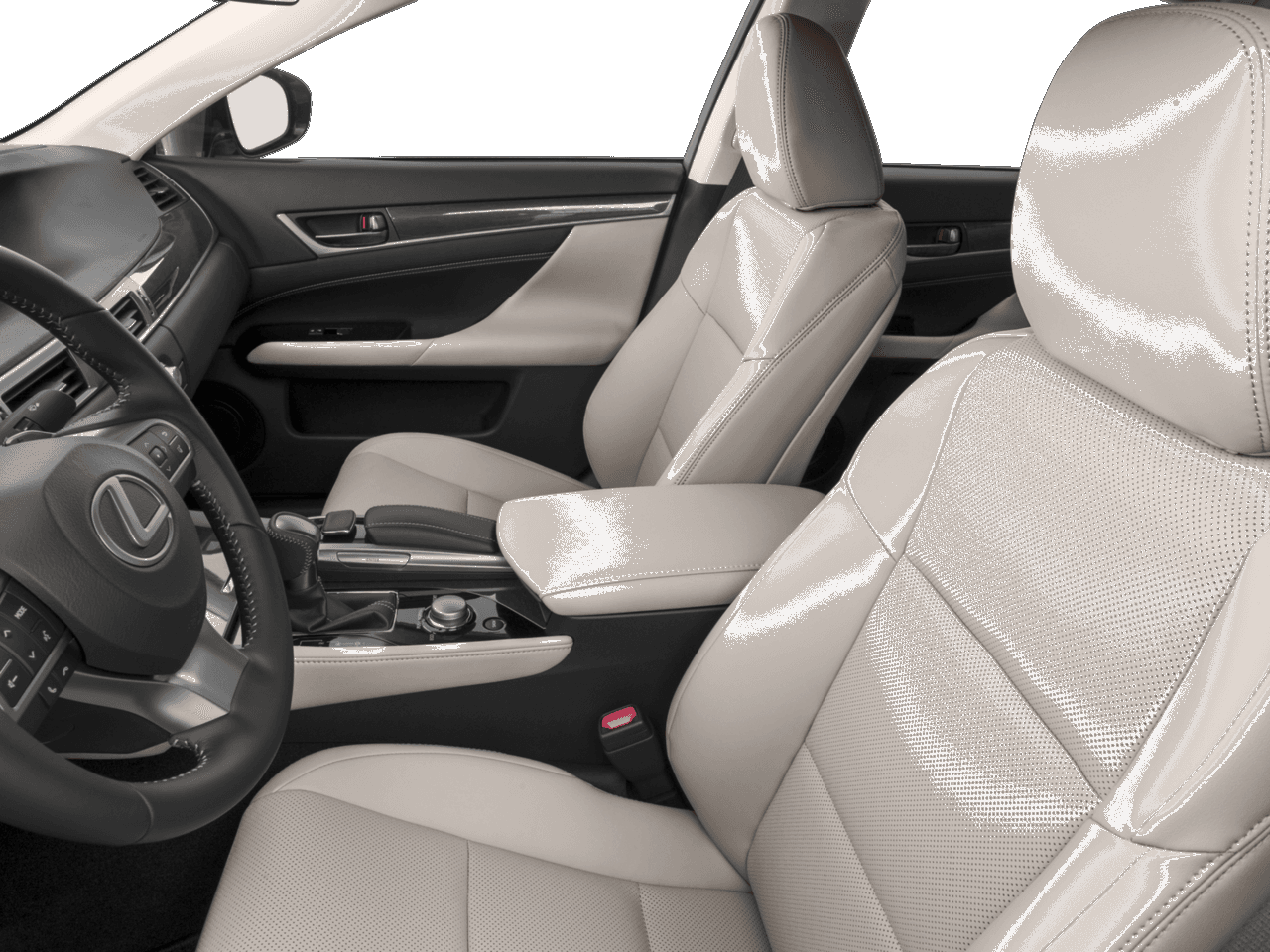 2018 Lexus GS GS 300 - Interior Driver's Side with Door Open, Front Seat Feature