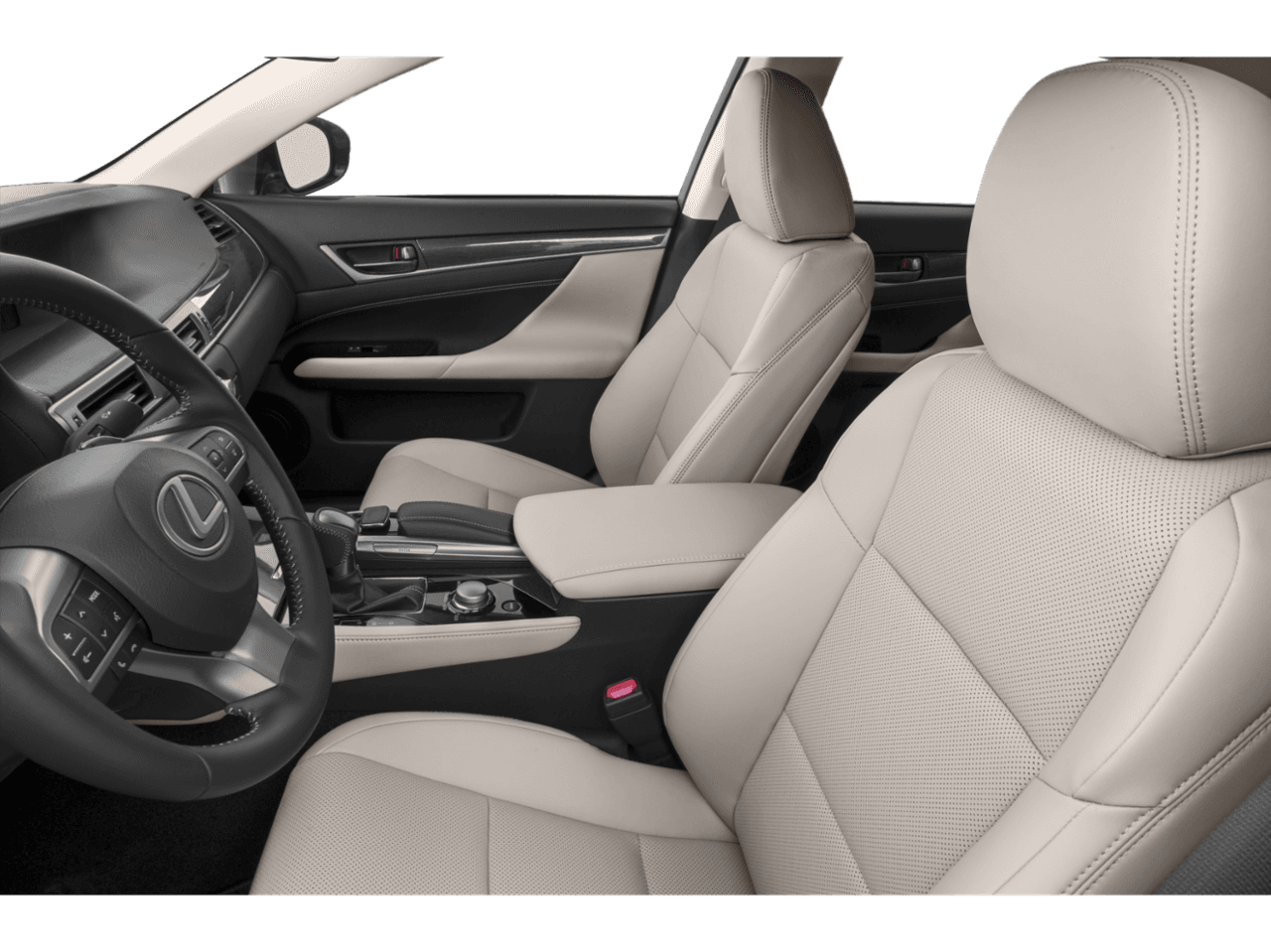 2018 Lexus GS GS 300 F Sport - Interior Driver's Side with Door Open, Front Seat Feature