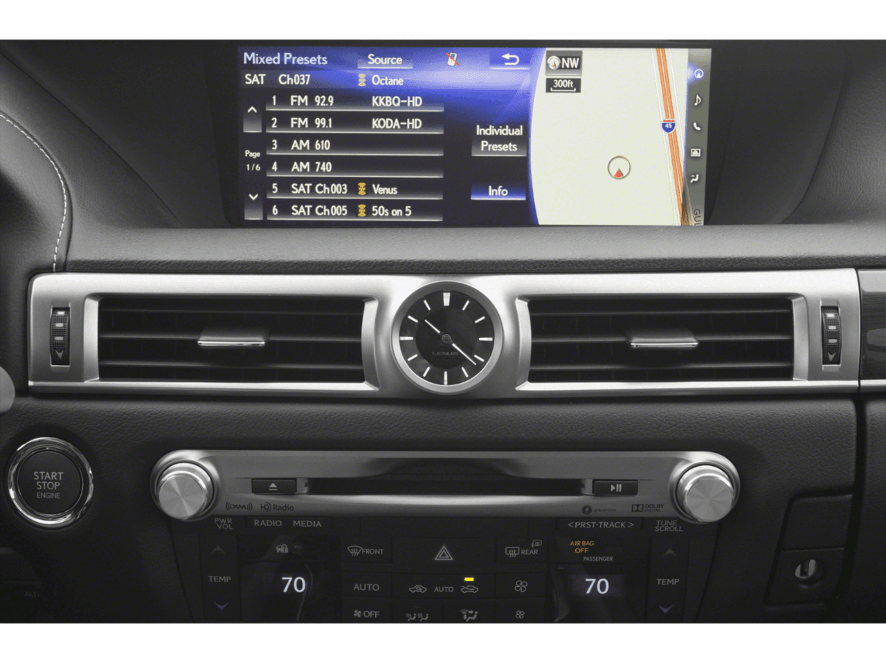 2018 Lexus GS GS 300 F Sport - Interior Stereo System