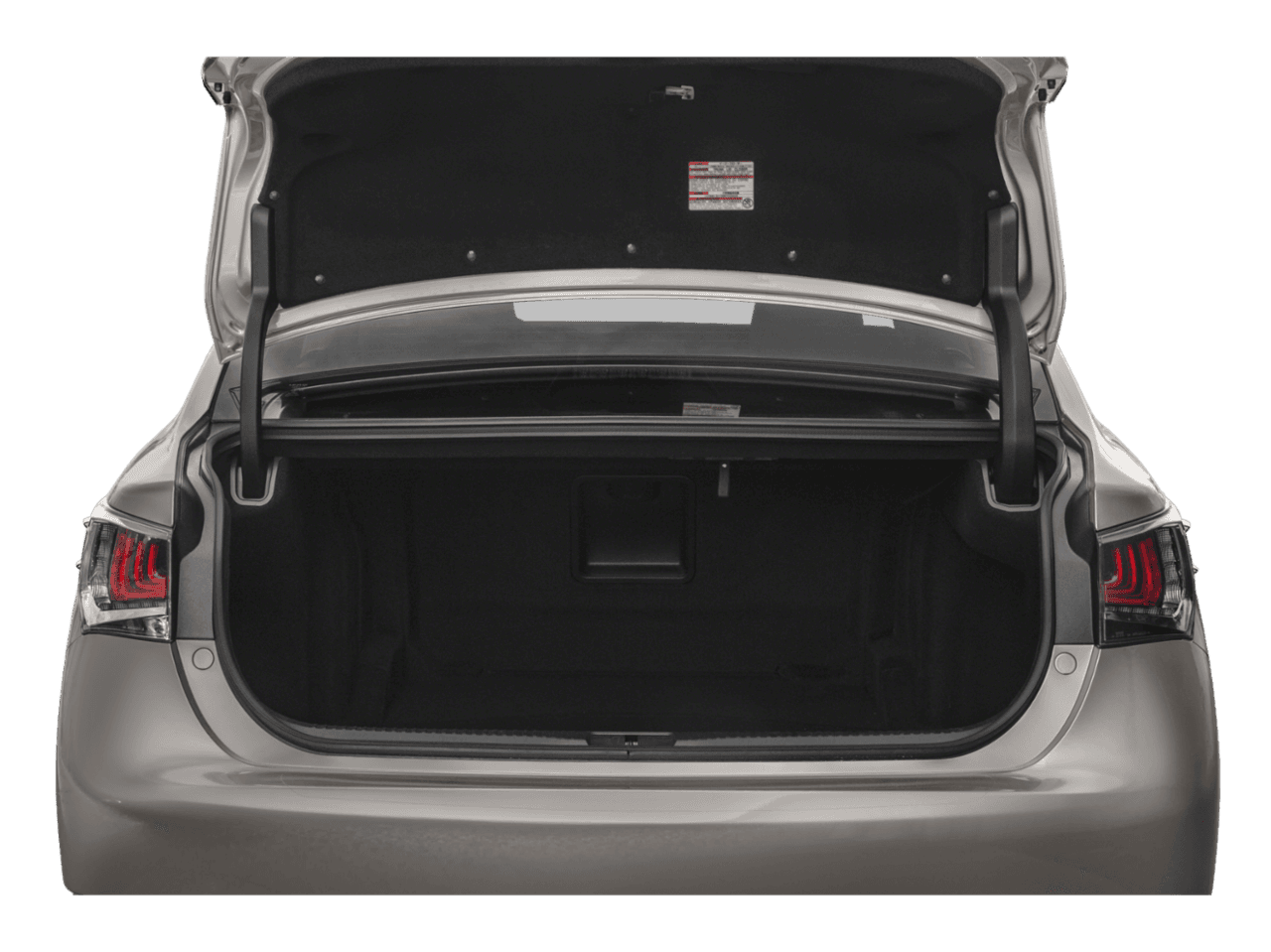 2018 Lexus GS GS 300 F Sport - Interior Trunk with Hatch Open Feature