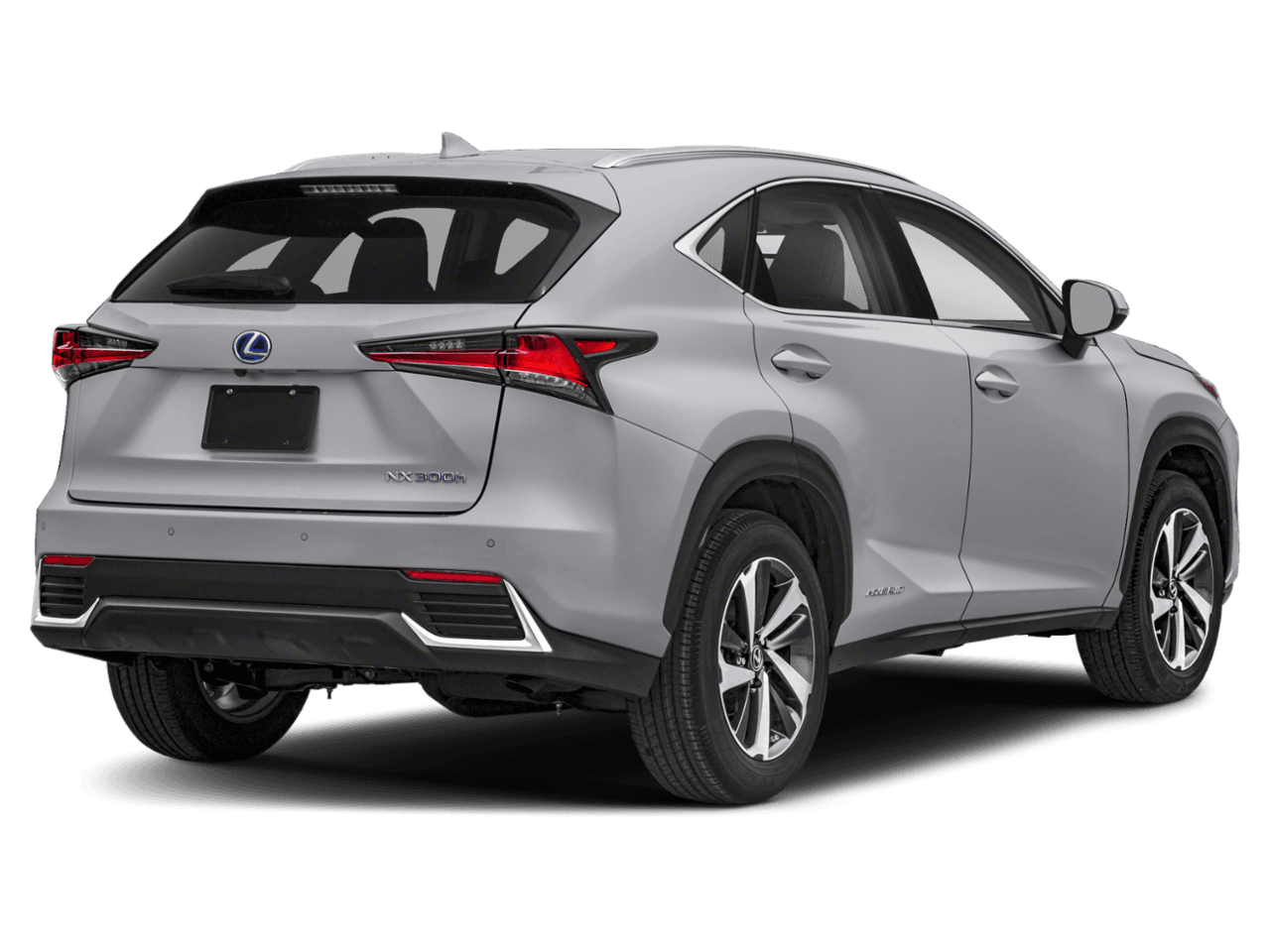 2018 Lexus NX NX 300h - Rear 3/4, facing to the right