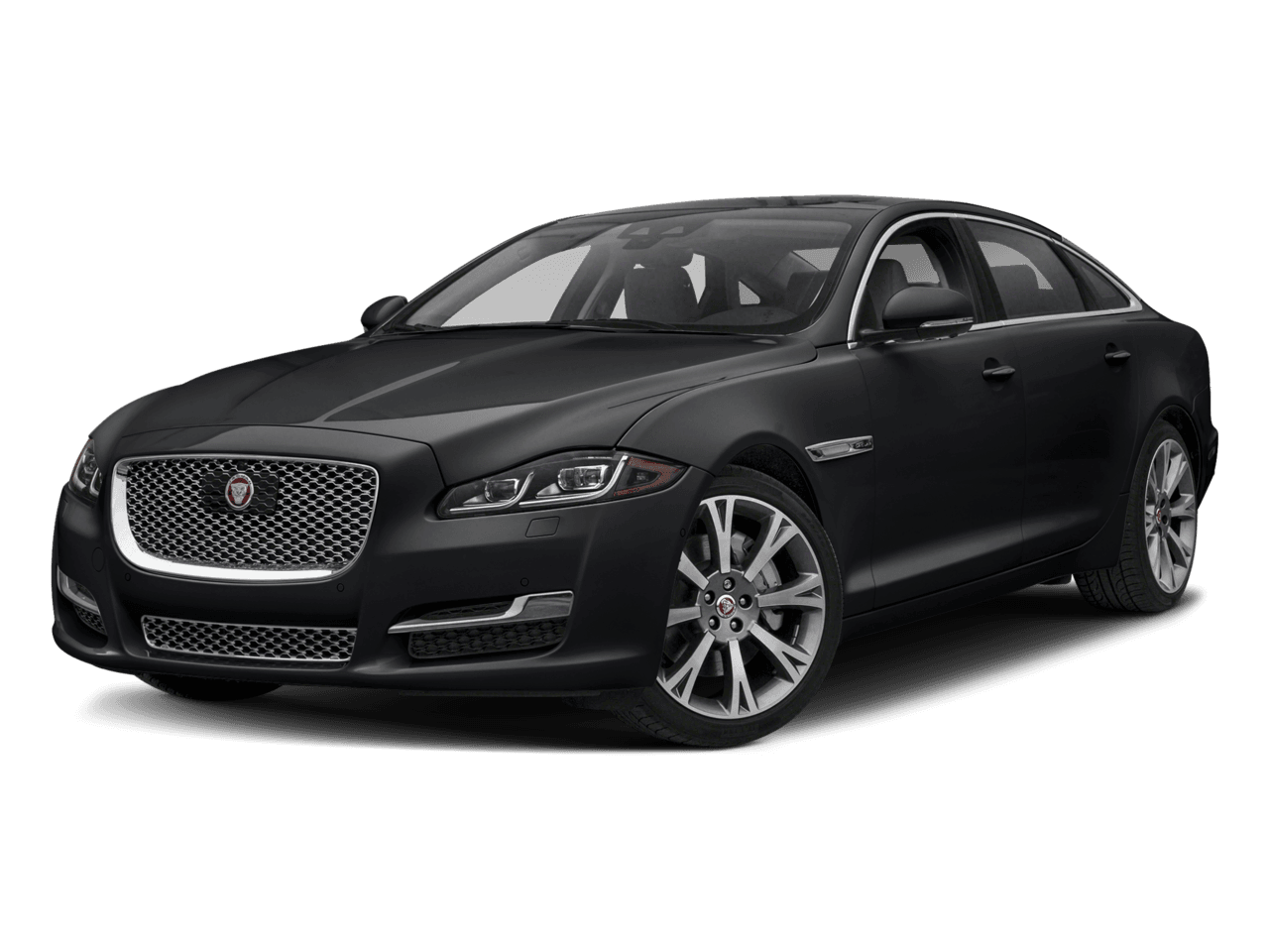 2018 Jaguar XJ XJL Portfolio - Front 3/4, facing to the left