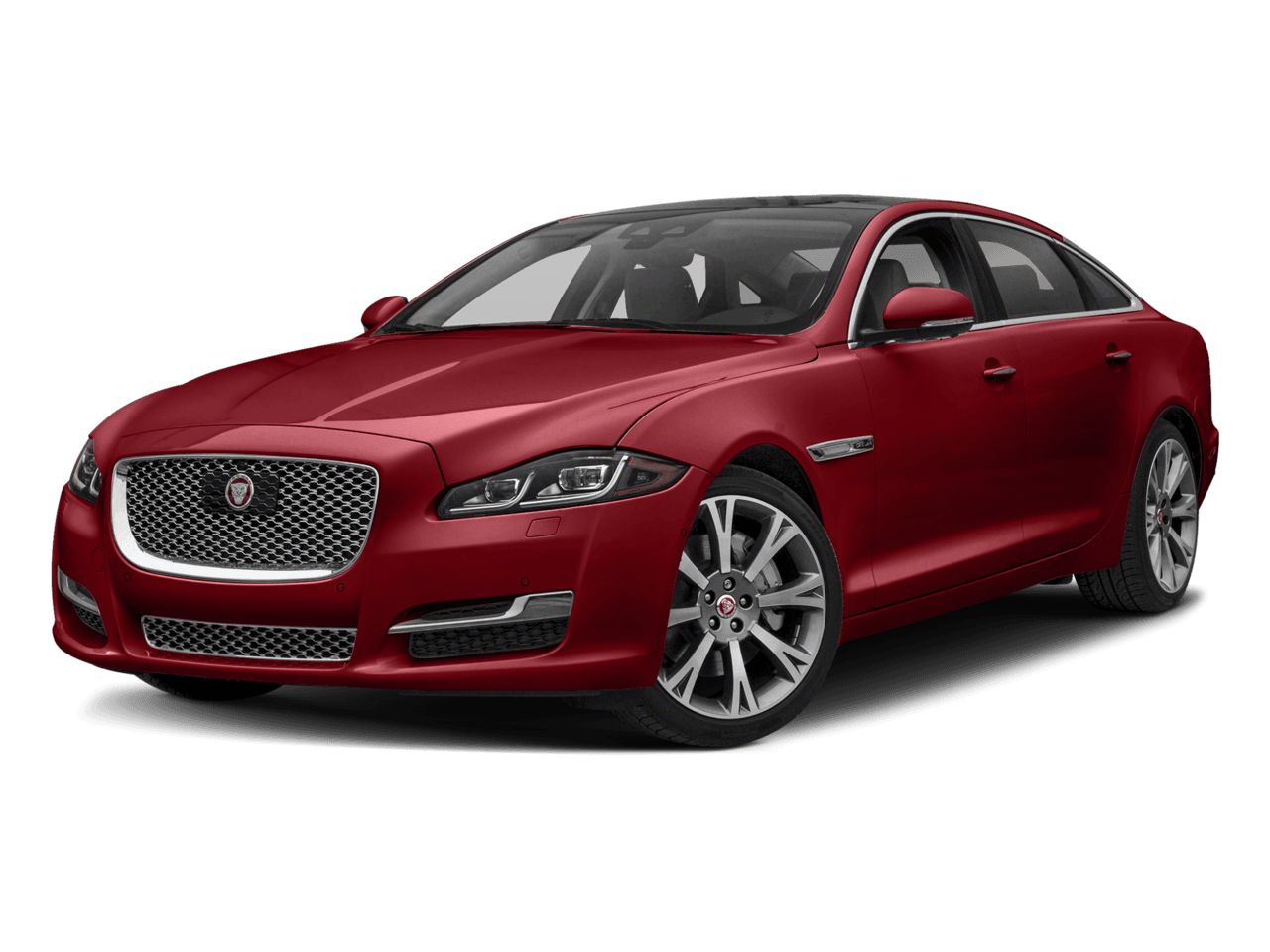 2018 Jaguar XJ XJL Portfolio - Front 3/4, facing to the left