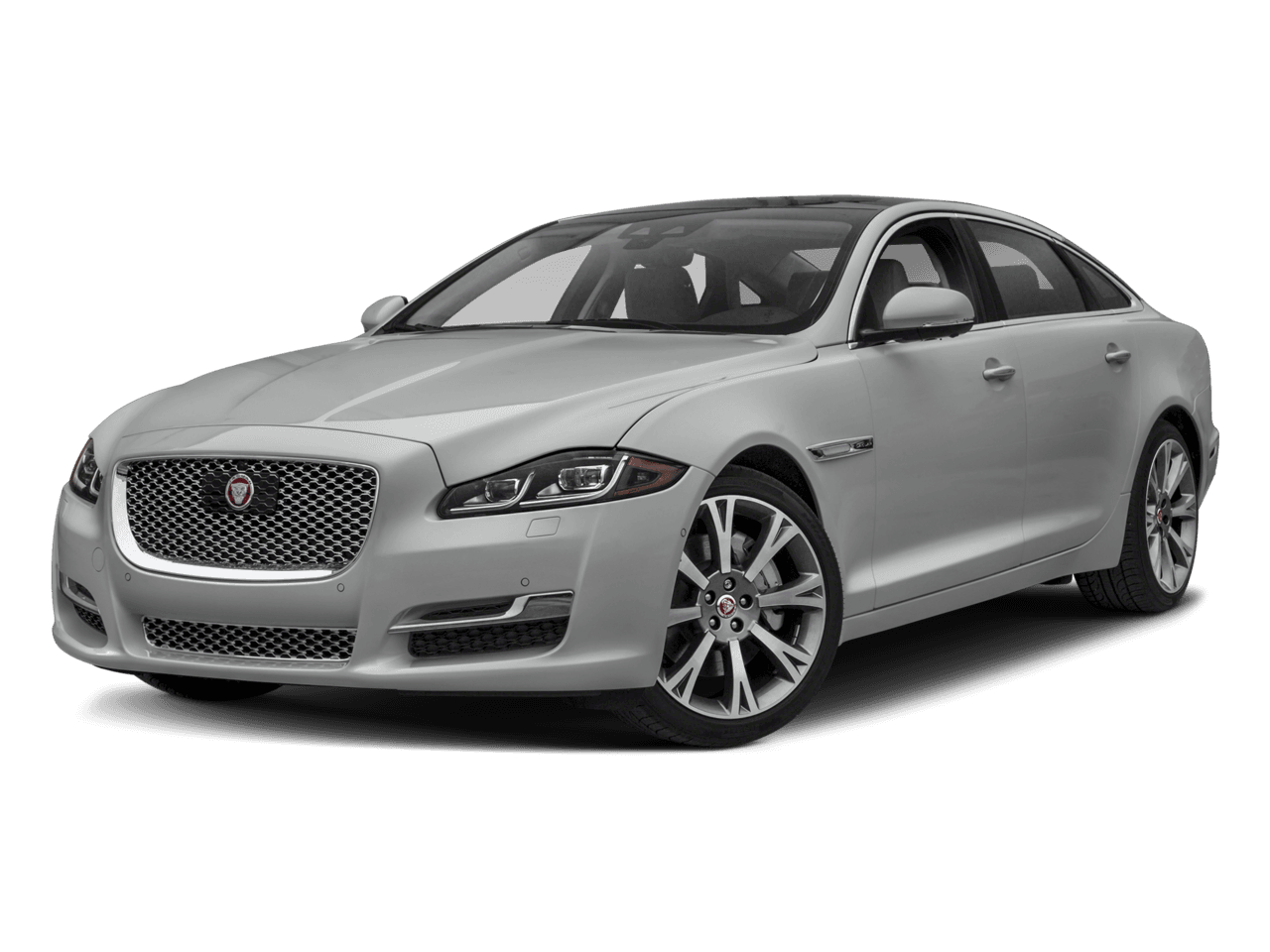 2018 Jaguar XJ XJL Portfolio - Front 3/4, facing to the left