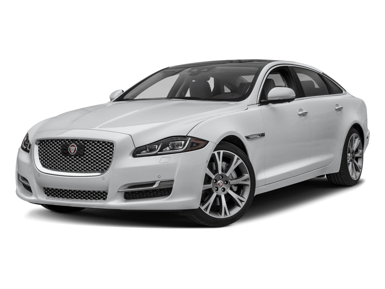 2018 Jaguar XJ XJL Portfolio - Front 3/4, facing to the left