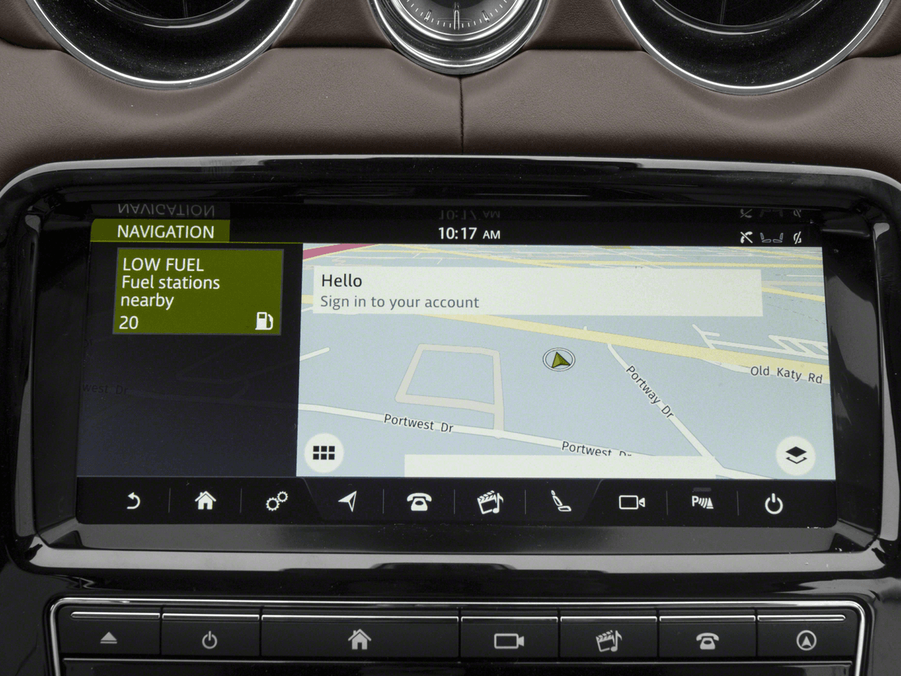 2018 Jaguar XJ XJL Portfolio - Interior Navigation System