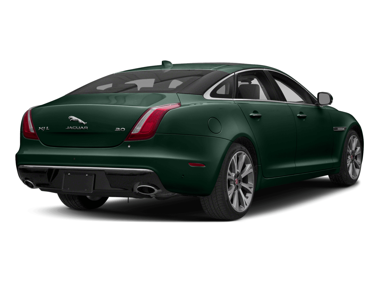 2018 Jaguar XJ XJL Supercharged - Rear 3/4, facing to the right