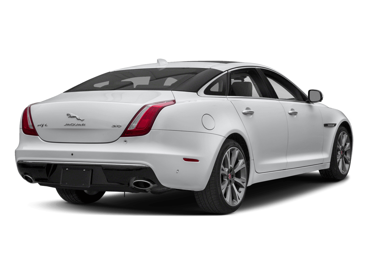 2018 Jaguar XJ XJL Supercharged - Rear 3/4, facing to the right