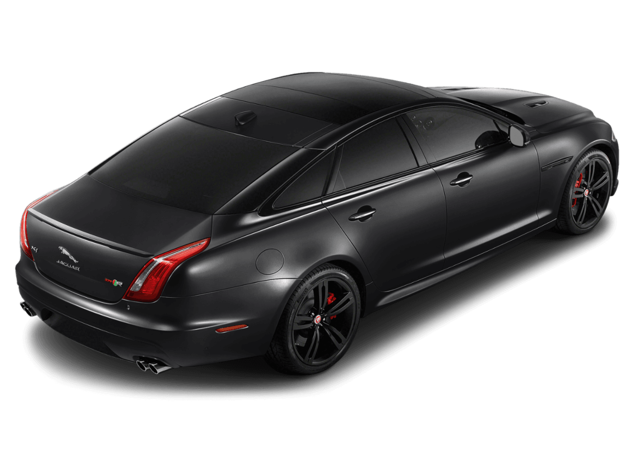 2018 Jaguar XJ XJR575 - Rear 3/4, facing to the right