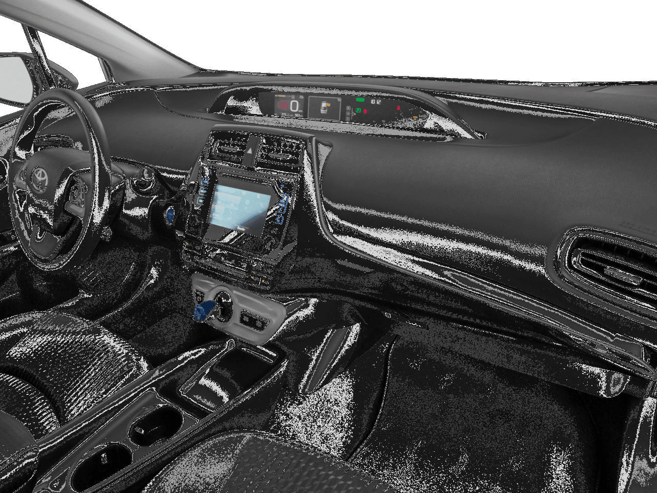 2018 Toyota Prius Two - Interior Passenger Dash